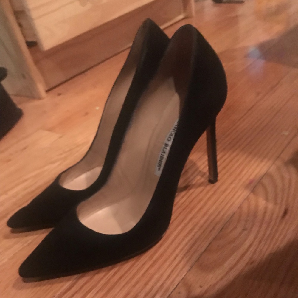 Manolo blahnik Suede bb 115 pumps - Picture 3 of 8